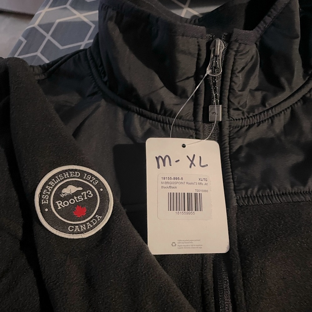 Roots73 Microfleece Jacket (Black) - Men’s XL